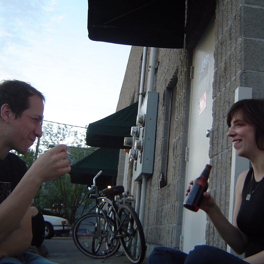 Ray and Kandace at Newspace 20004