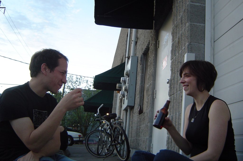 Ray and Kandace at Newspace 20004