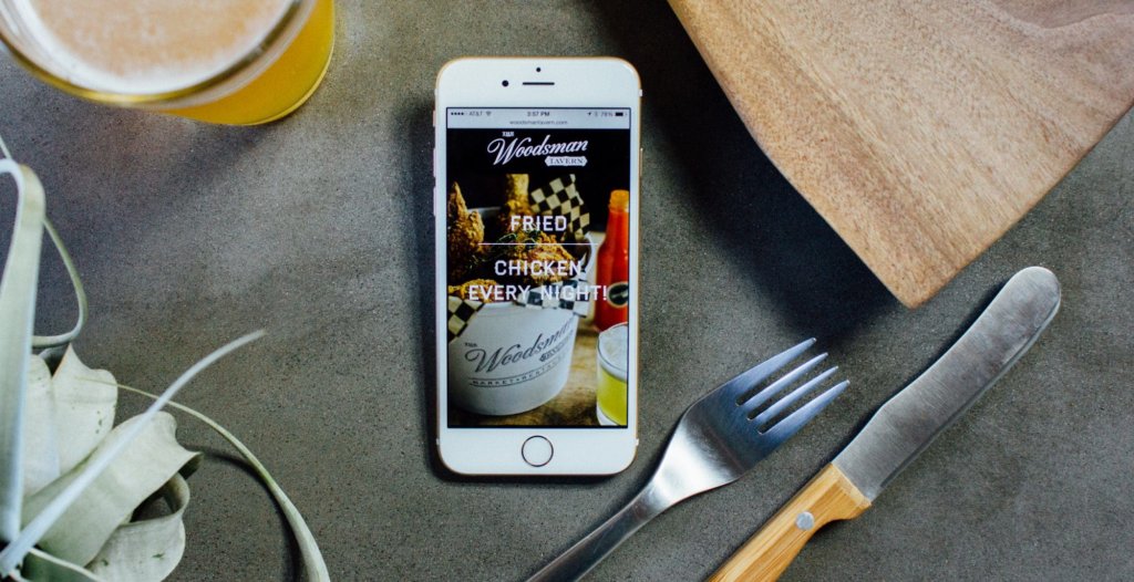 Woodsman Tavern website