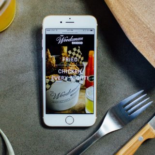 Woodsman Tavern website