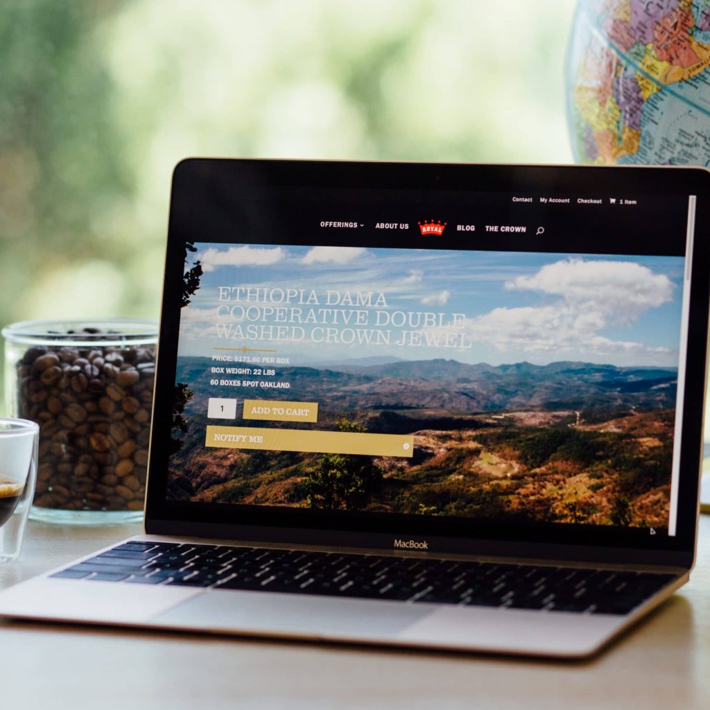 royal coffee home page