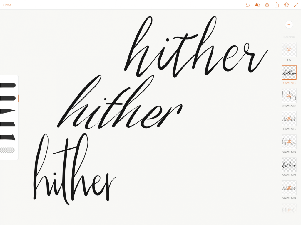 Hand Drawn Typography in Adobe Draw