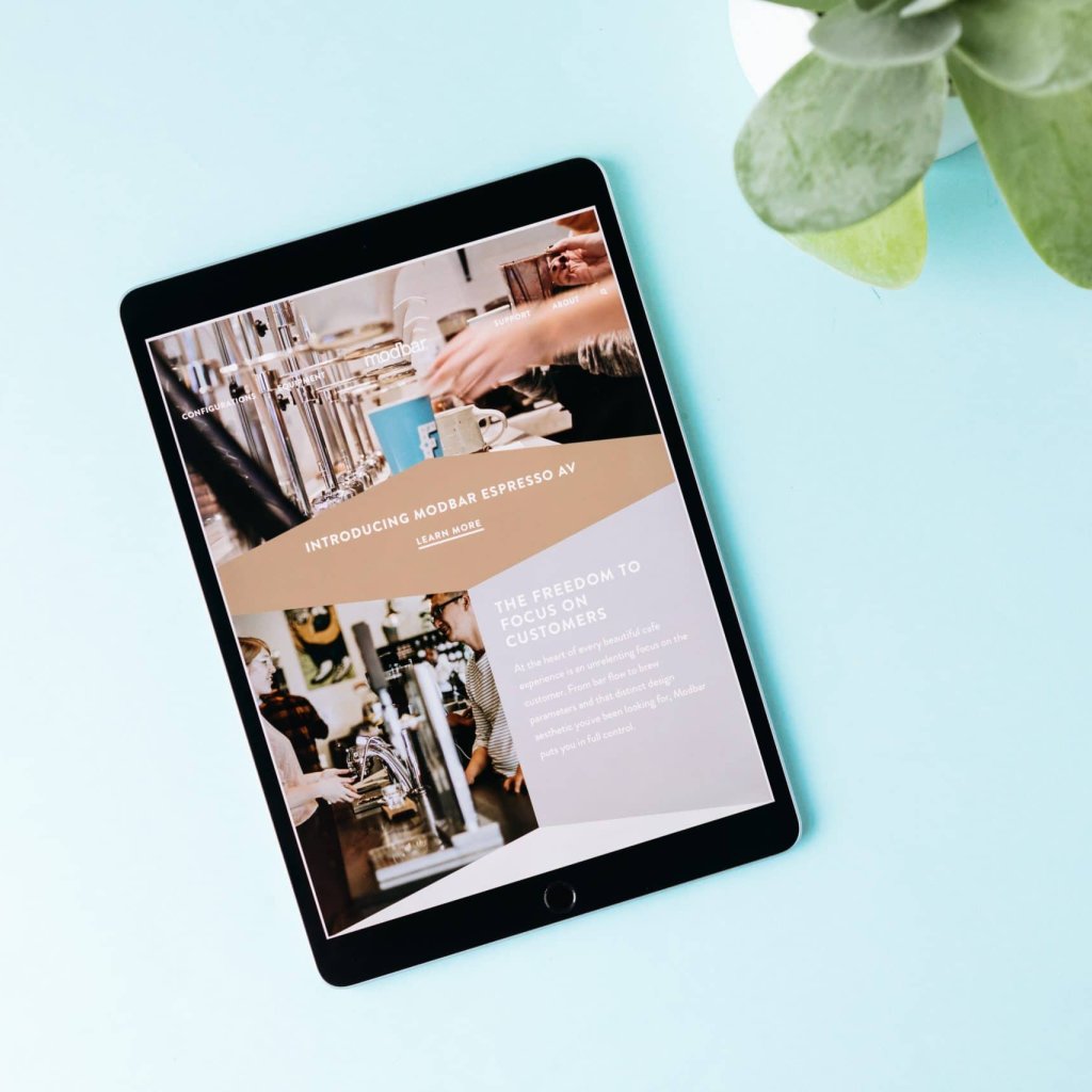 Redesigned Modbar Website