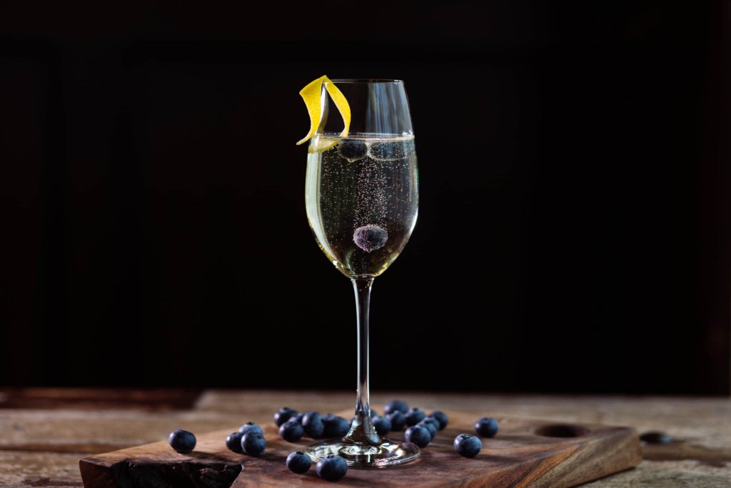 sparkling cocktail