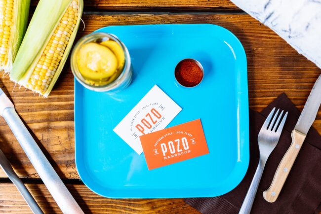 Pozo Barbecue business cards