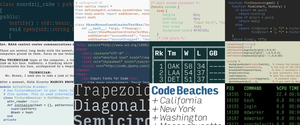 Programming Fonts