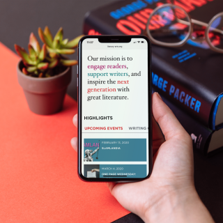 New Literary Arts website