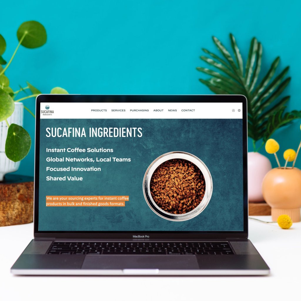 Sucafina Ingredients home page