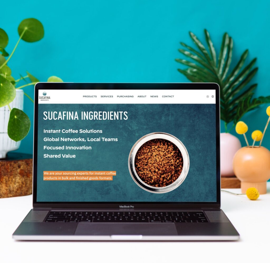 Sucafina Ingredients home page
