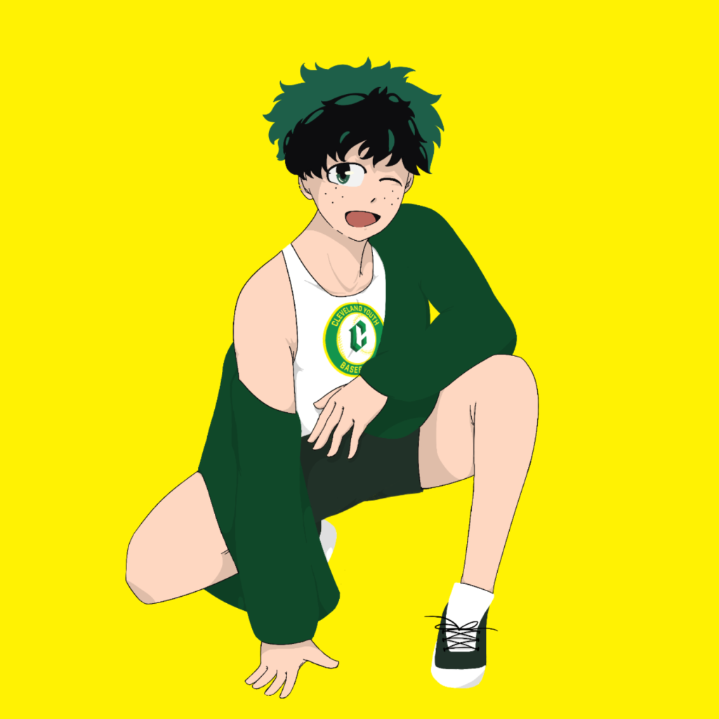 illustrated youth in kit
