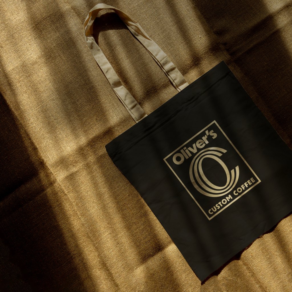 tote bag with alternate logo