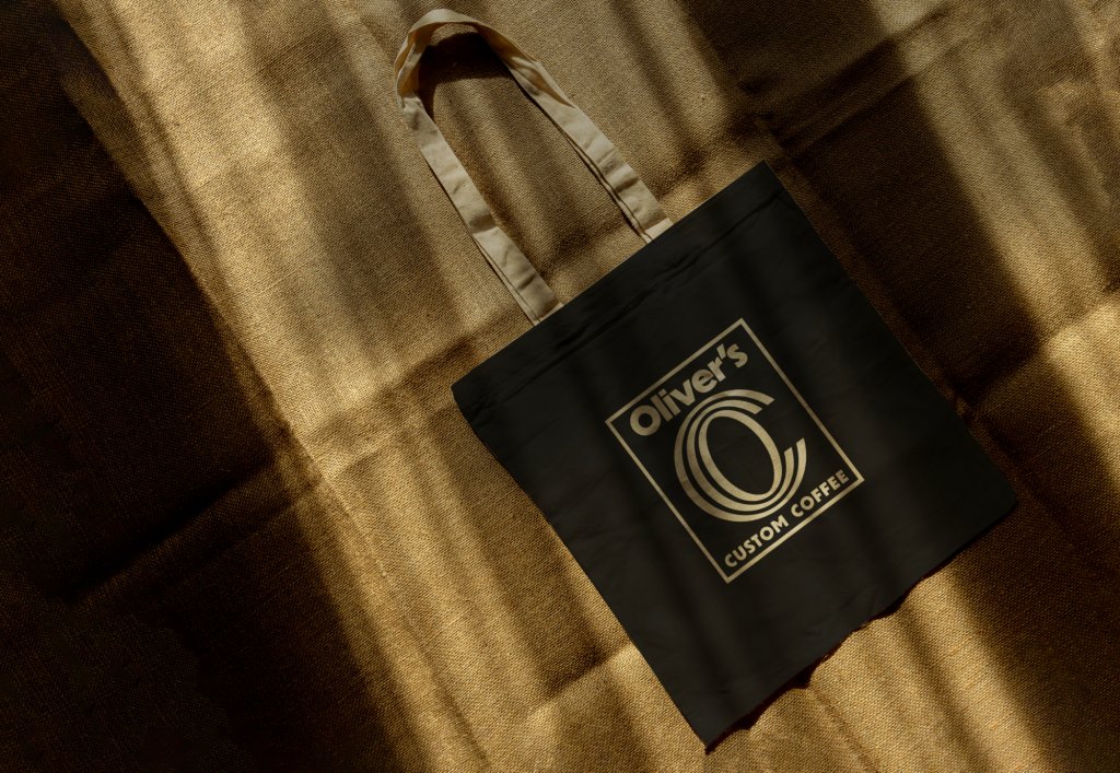 tote bag with alternate logo