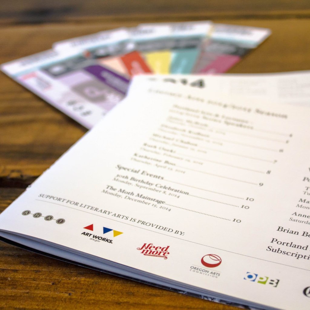 Literary Arts sponsorship