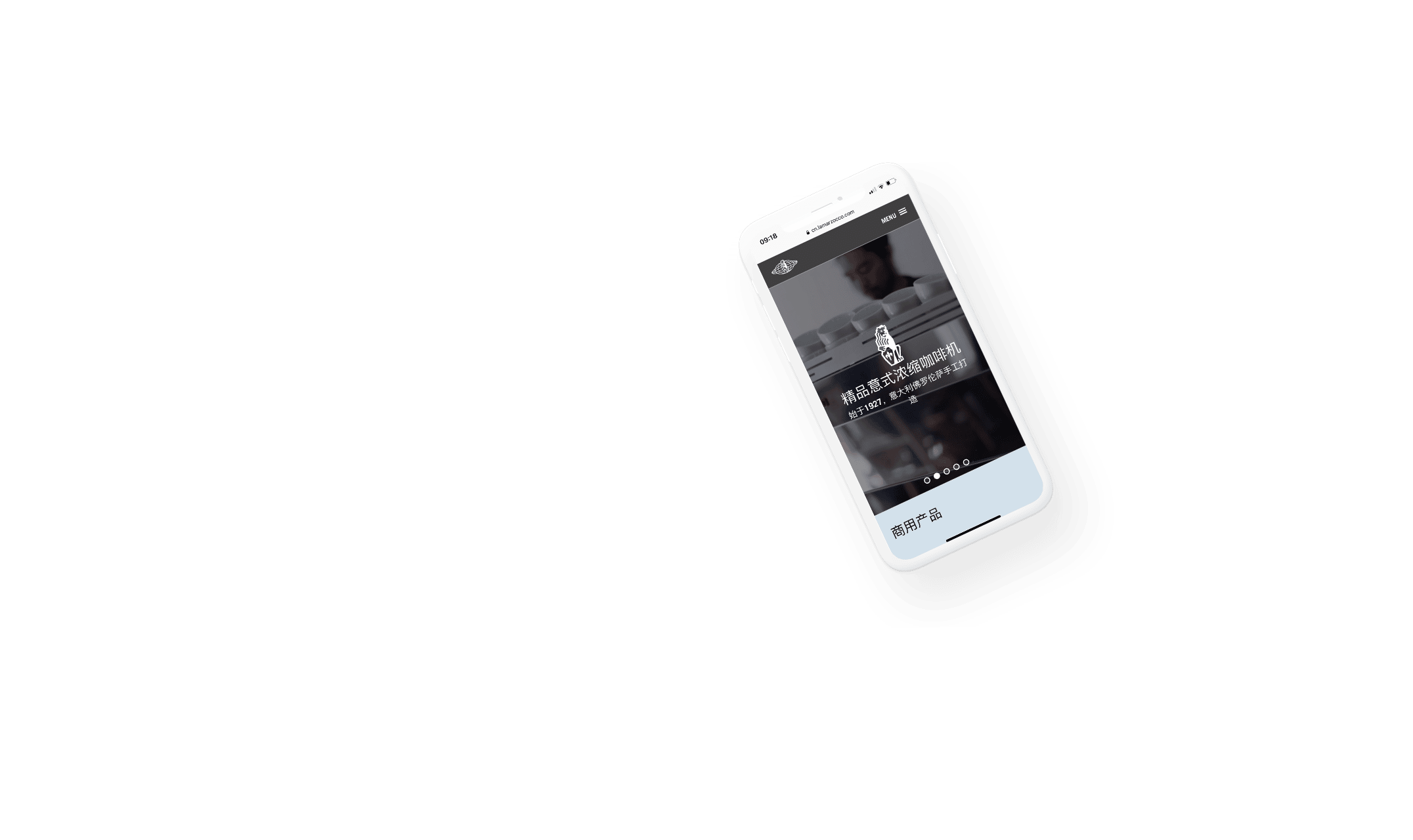 iPhone view of website worldwide